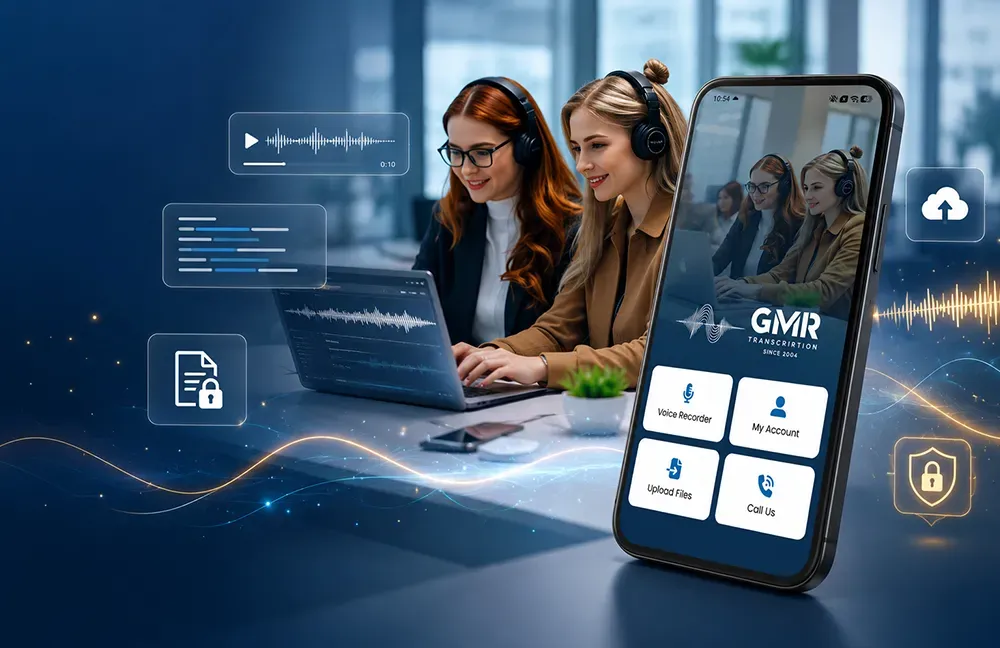 GMR Transcription App